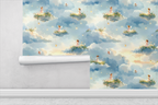 Cloud Perch Fairies Wallpaper