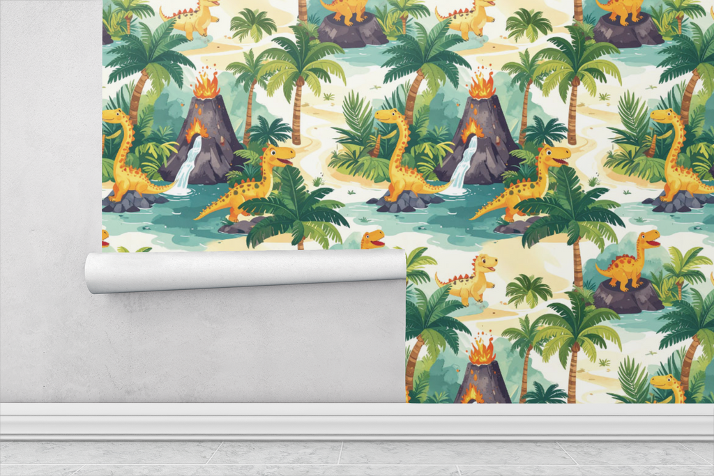 Mini Volcano Playground Wallpaper