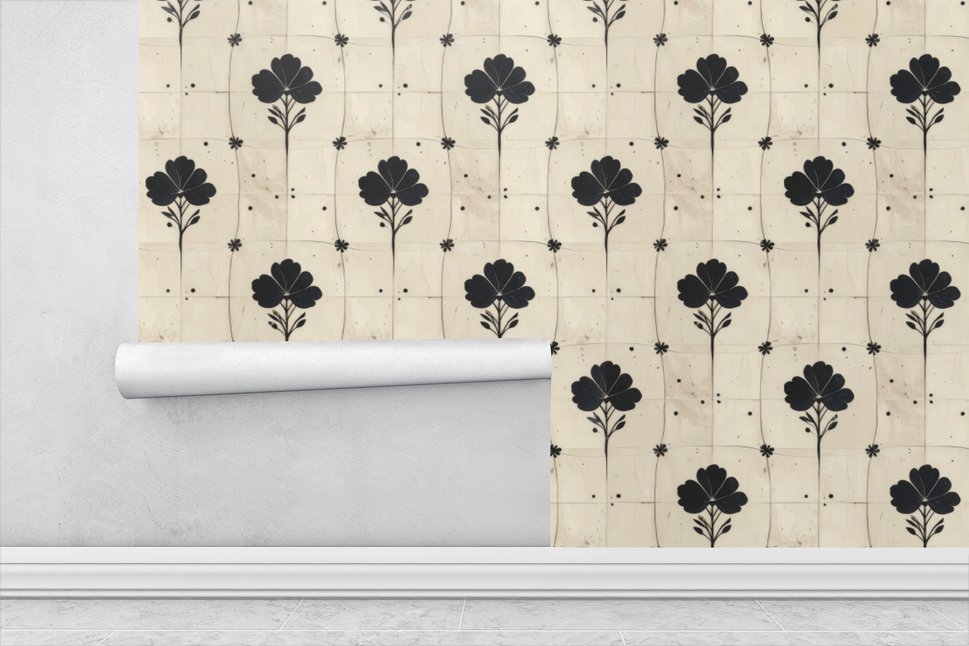Inkwell Flora Wallpaper