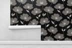 Noir Garden Wallpaper
