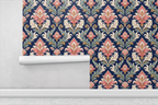 Luxury Damask Modernized Wallpaper