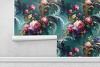 Painterly Bloom Movement Wallpaper