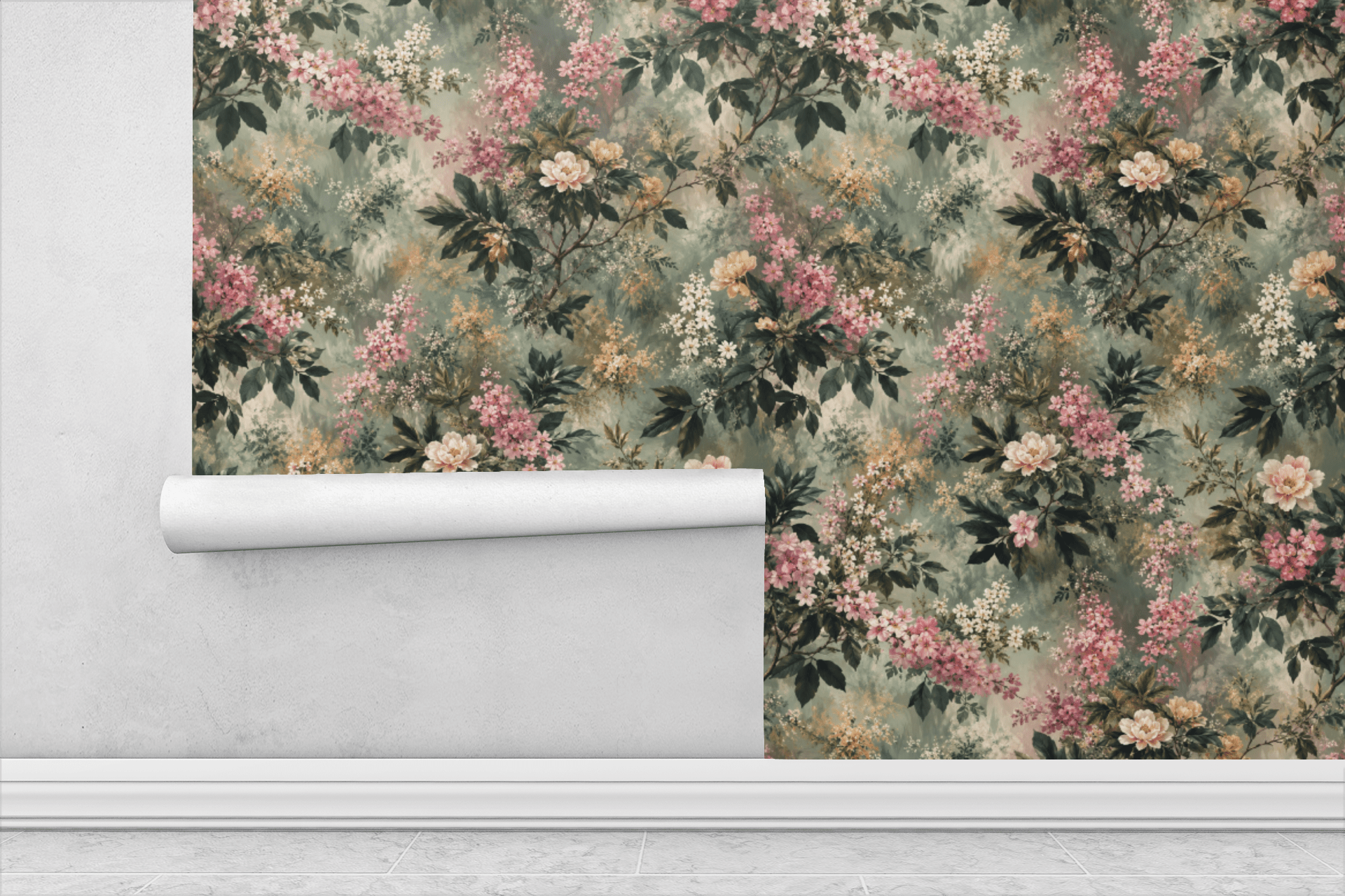 Winter Garden Wallpaper Peel and Stick Wallpaper | Accent Haus