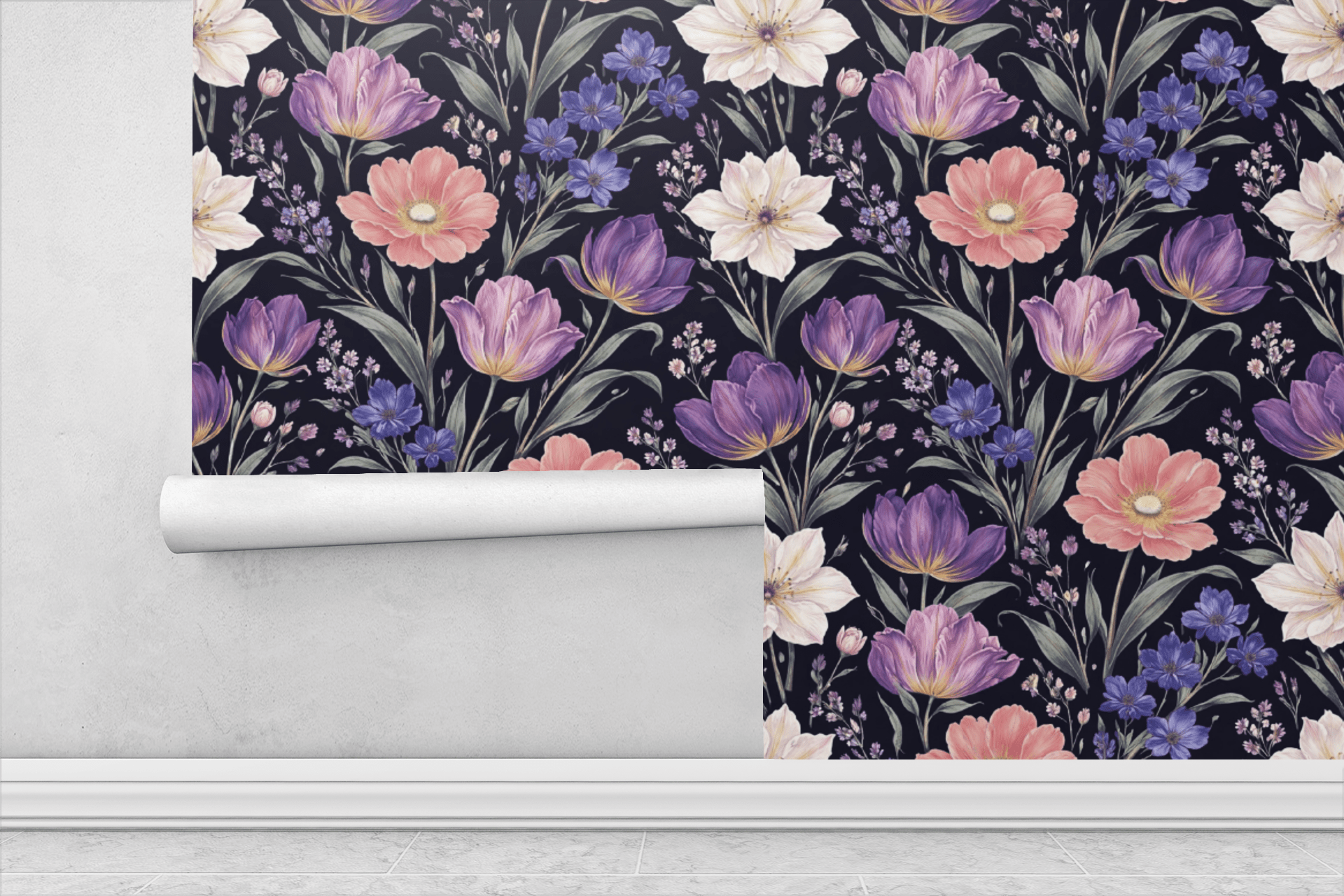 Elysian Night Wallpaper Peel and Stick Wallpaper | Accent Haus