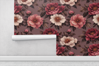 Antique Blossom Harmony Wallpaper