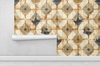 Heritage Keyway Columns Wallpaper