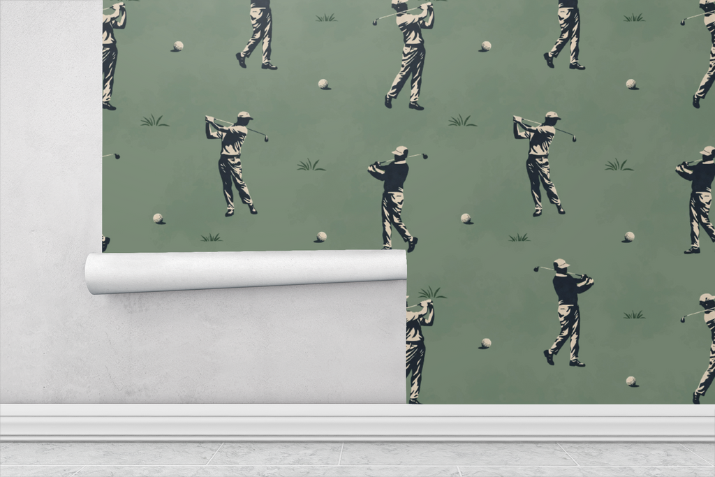 Swing Silhouettes Wallpaper