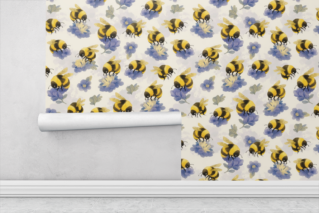 Buzz & Bloom Wallpaper