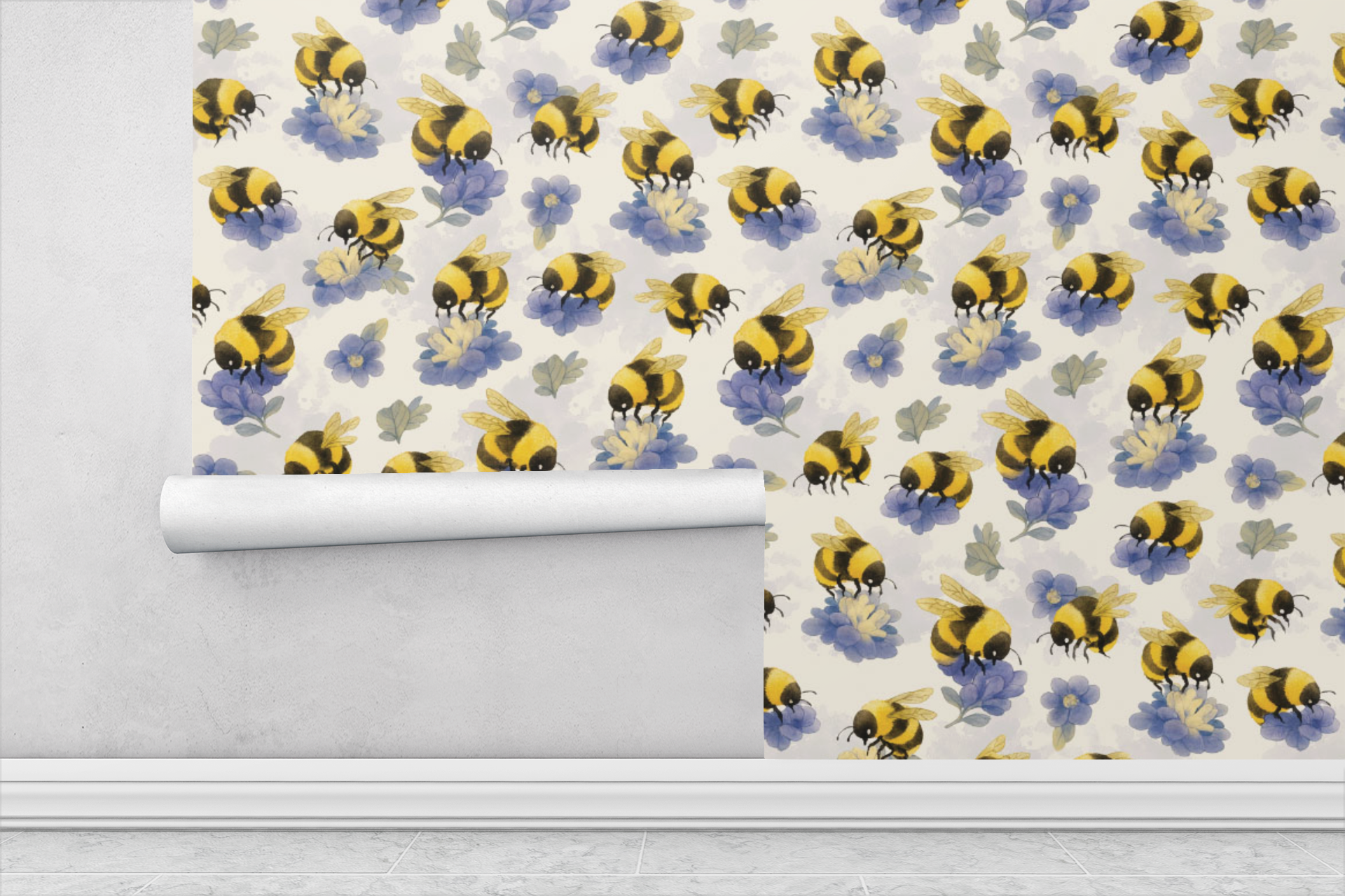 Buzz & Bloom Wallpaper