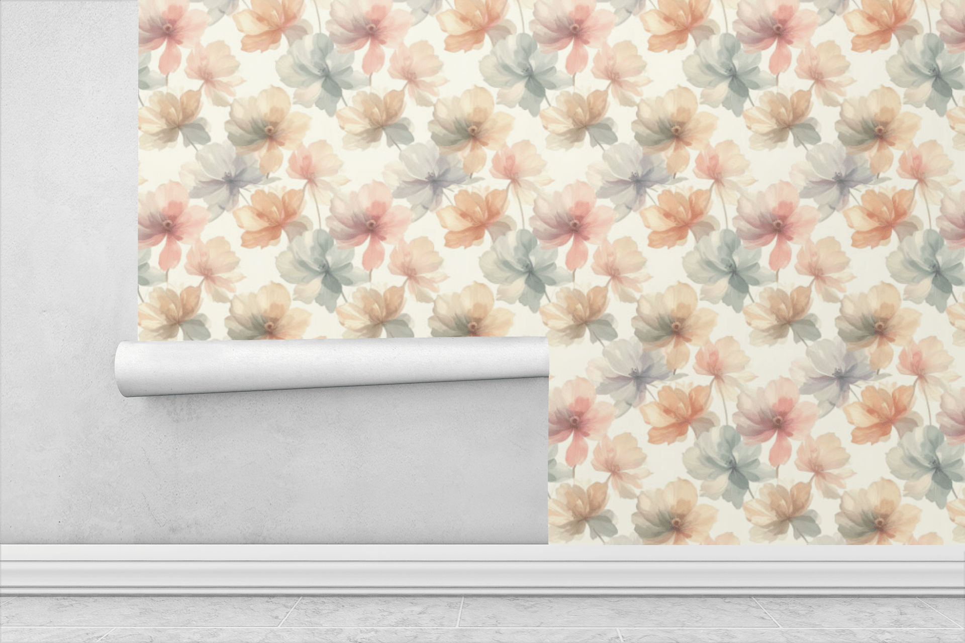 Blossom Breeze Wallpaper Peel and Stick Wallpaper | Accent Haus