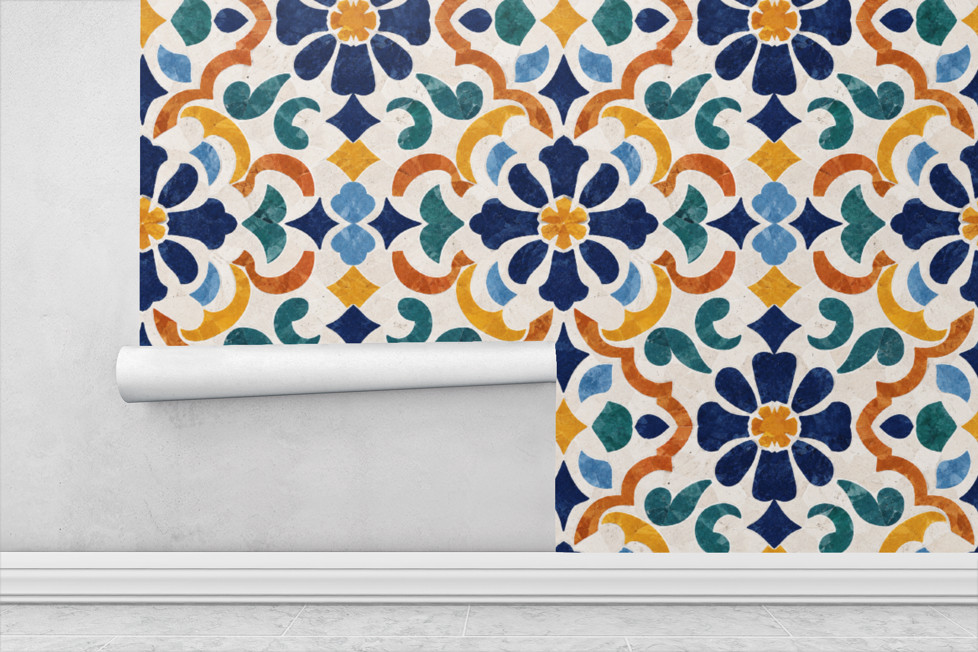Atelier Mosaic Wallpaper