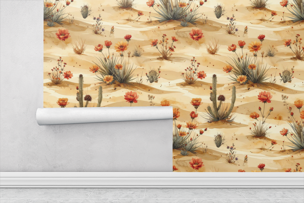 Miniature Desert Bloom Wallpaper