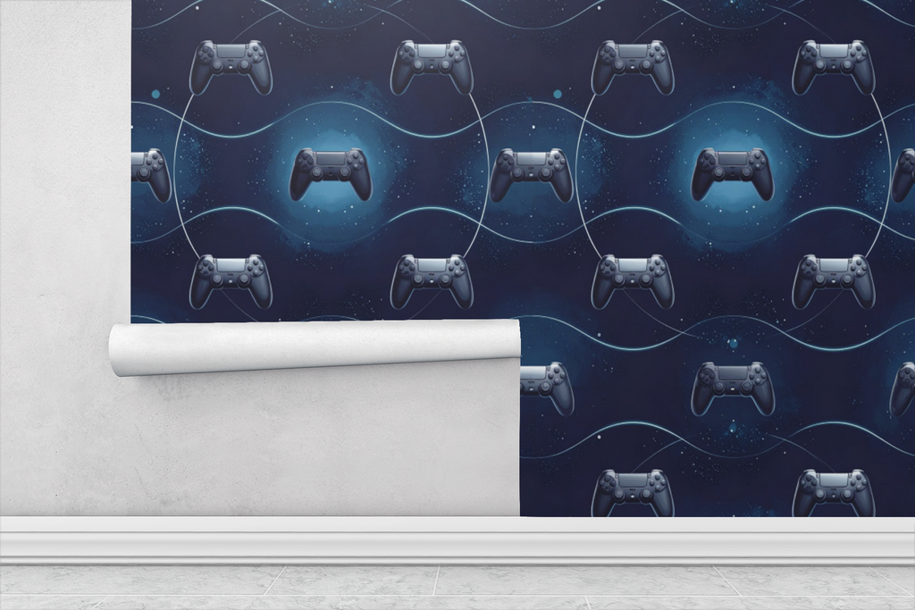 Controller Orbit Field Wallpaper