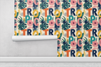 Vintage Newspaper Print Wallpaper