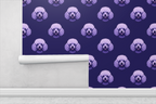Poodle - Cloud Etch Elegance Wallpaper
