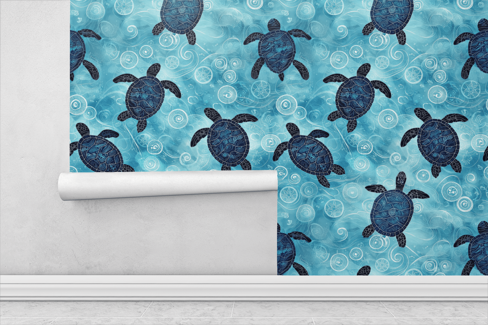Underwater harmony Wallpaper Peel and Stick Wallpaper | Accent Haus