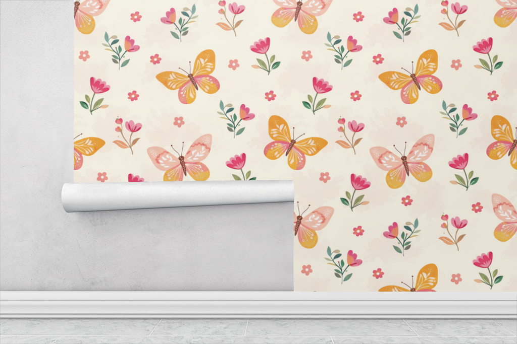Butterfly Garden Wallpaper