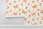 Butterfly Garden Wallpaper