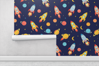 Space Adventure Flow Wallpaper