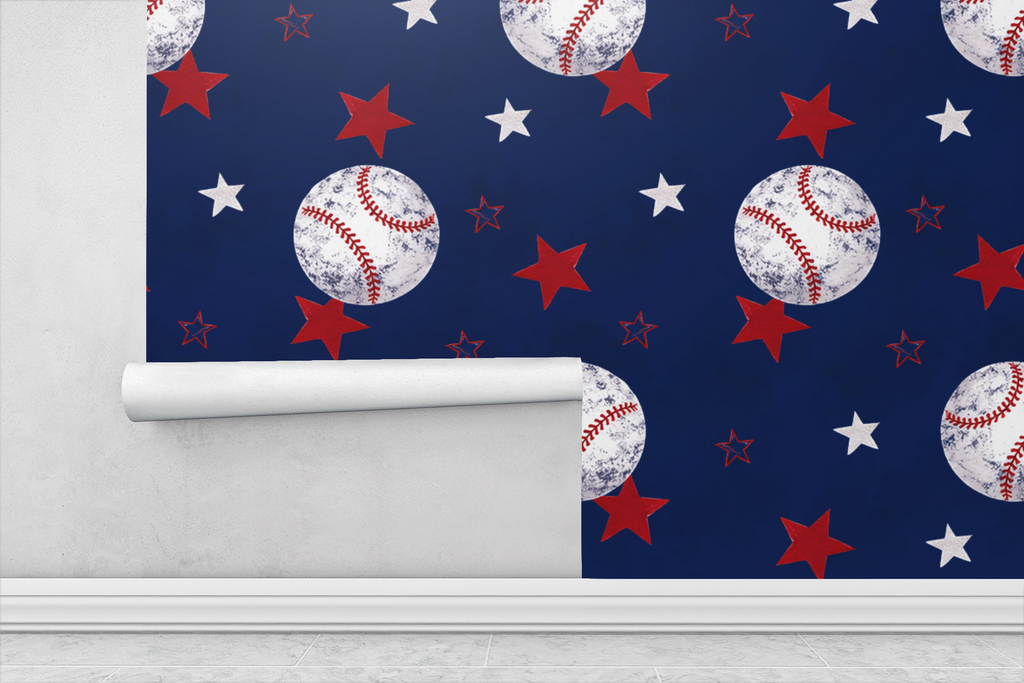 Stars & Sluggers Wallpaper