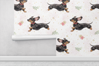 Playful Pups Parade Wallpaper