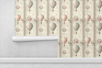 Floating Garden Balloons Wallpaper