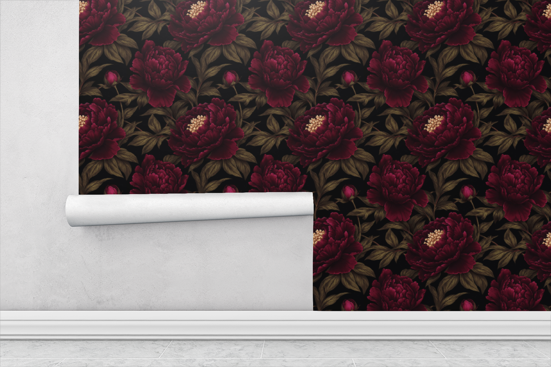 Midnight Botanica Wallpaper