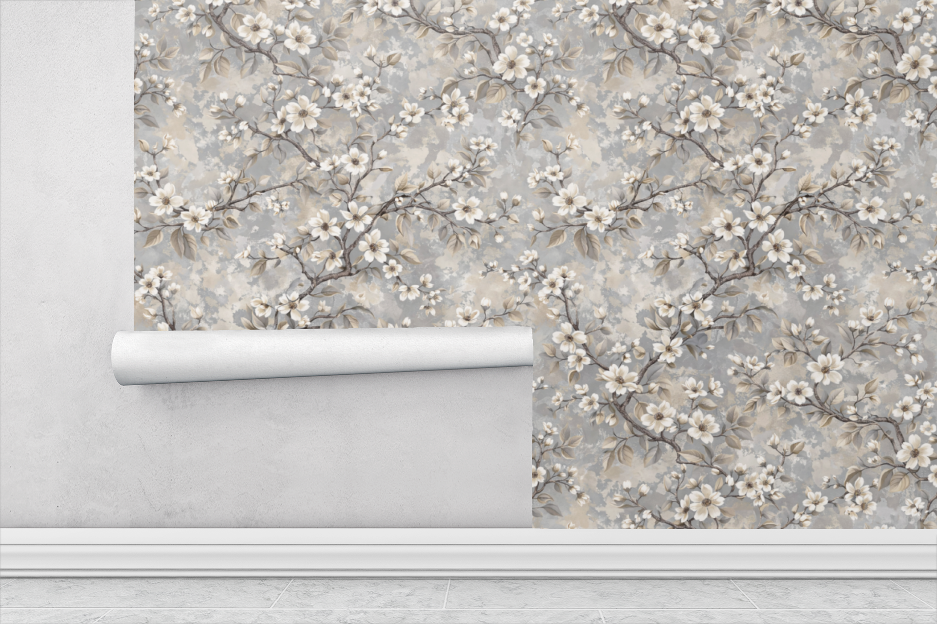 Petals of Quiet Elegance Wallpaper