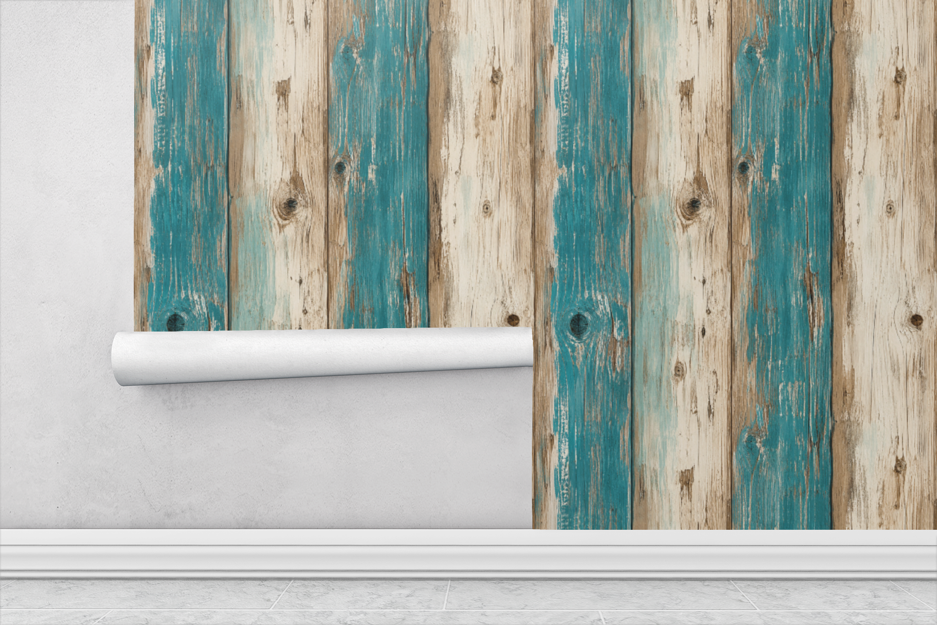 Driftwood Canvas Wallpaper