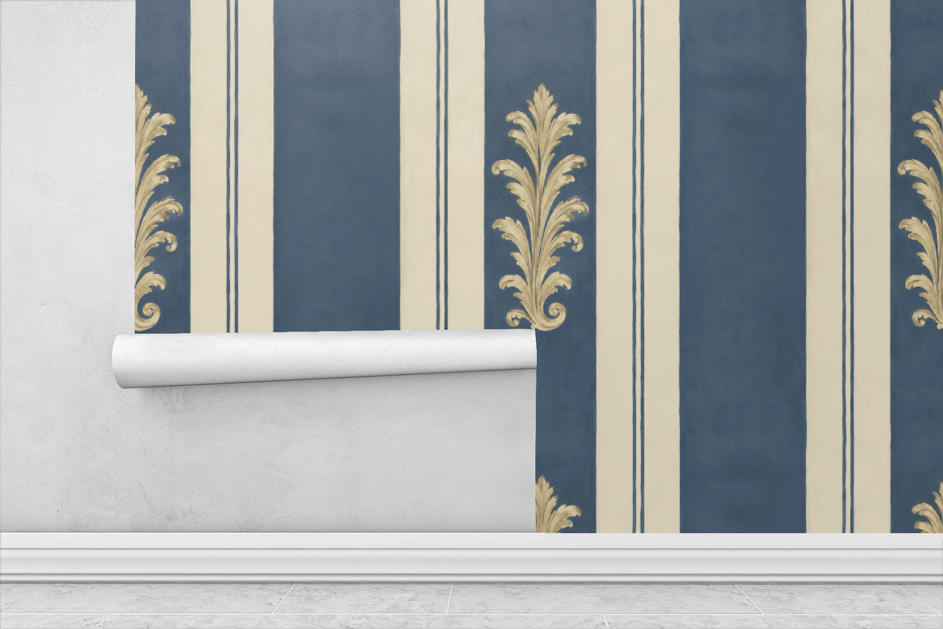 Gallery Stripe Wallpaper Peel and Stick Wallpaper | Accent Haus