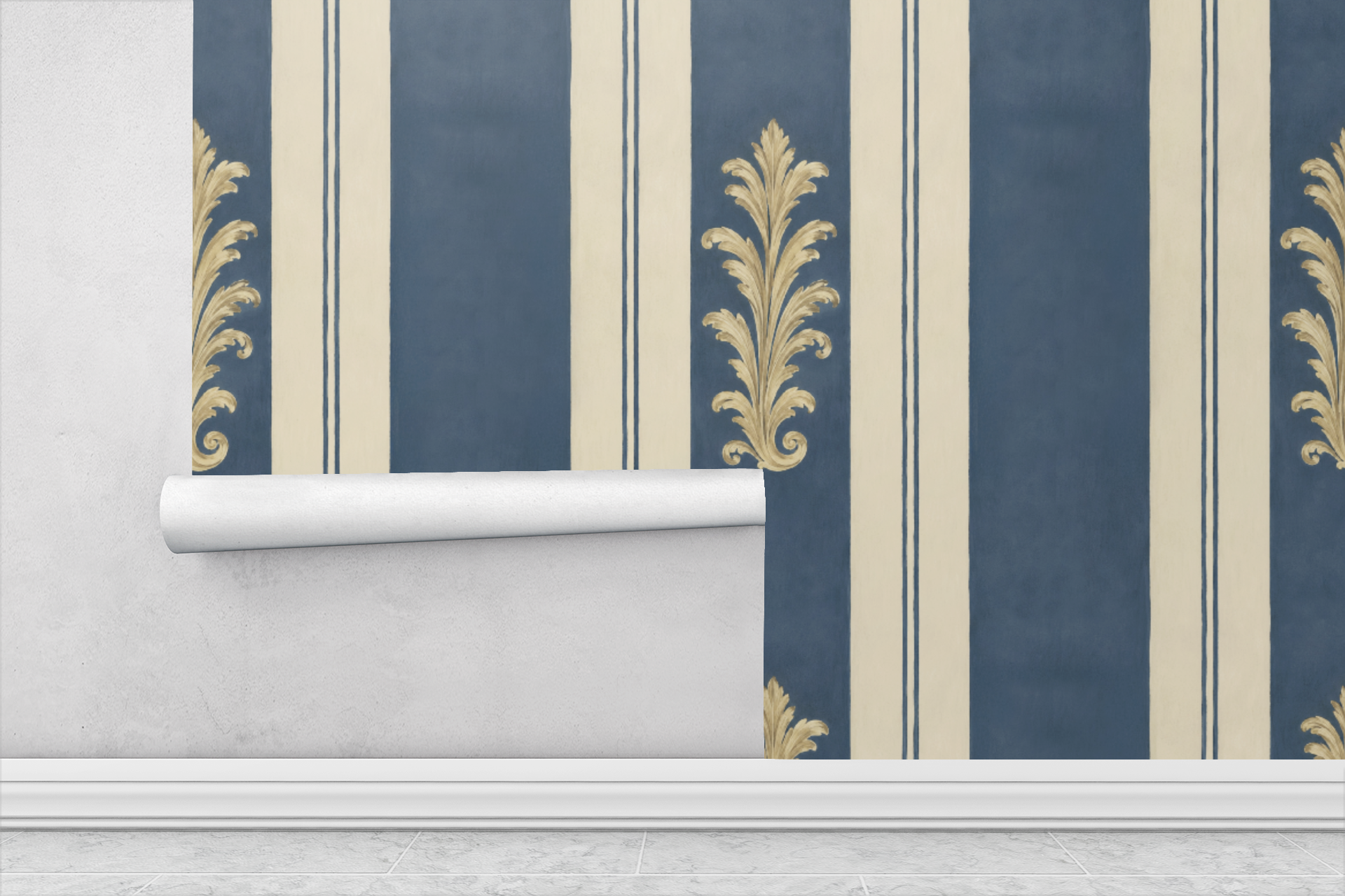 Gallery Stripe Wallpaper