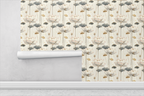 Lotus Waterfall Florals Wallpaper
