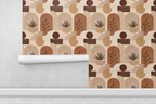 Sand & Olive Wallpaper