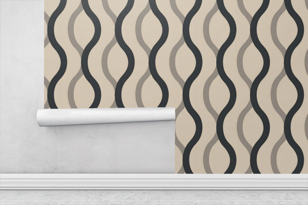 Serpentine Mirror Flow Wallpaper