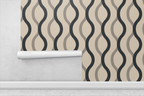 Serpentine Mirror Flow Wallpaper
