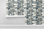 Soft Pebble Cascade Wallpaper