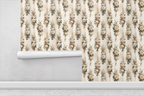 Floral Flowing Elegance Wallpaper