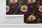 Eclipse Floral Wallpaper