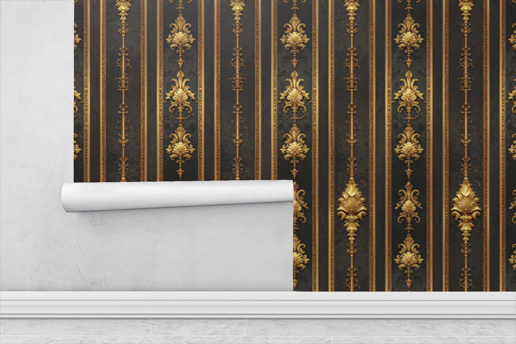 Palace Balcony Flourish Wallpaper