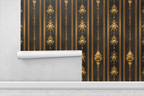 Palace Balcony Flourish Wallpaper