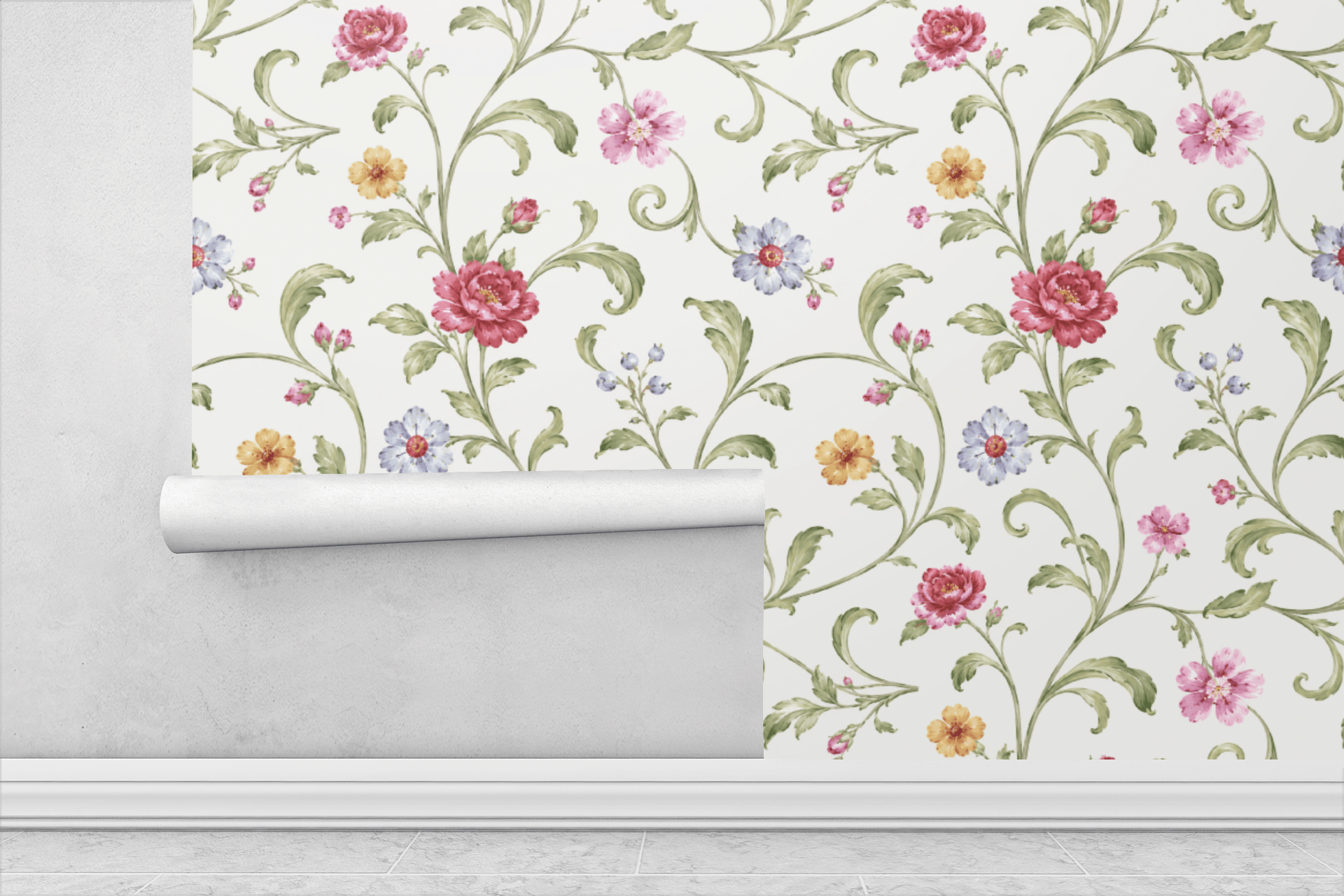 Maison Vine Wallpaper Peel and Stick Wallpaper | Accent Haus