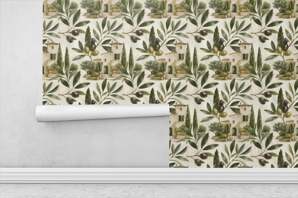 Olive Atelier Wallpaper