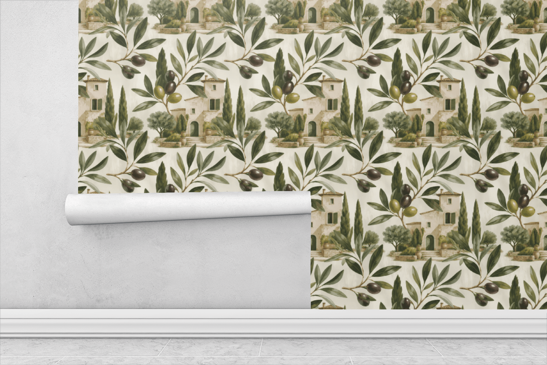 Olive Atelier Wallpaper Peel and Stick Wallpaper | Accent Haus
