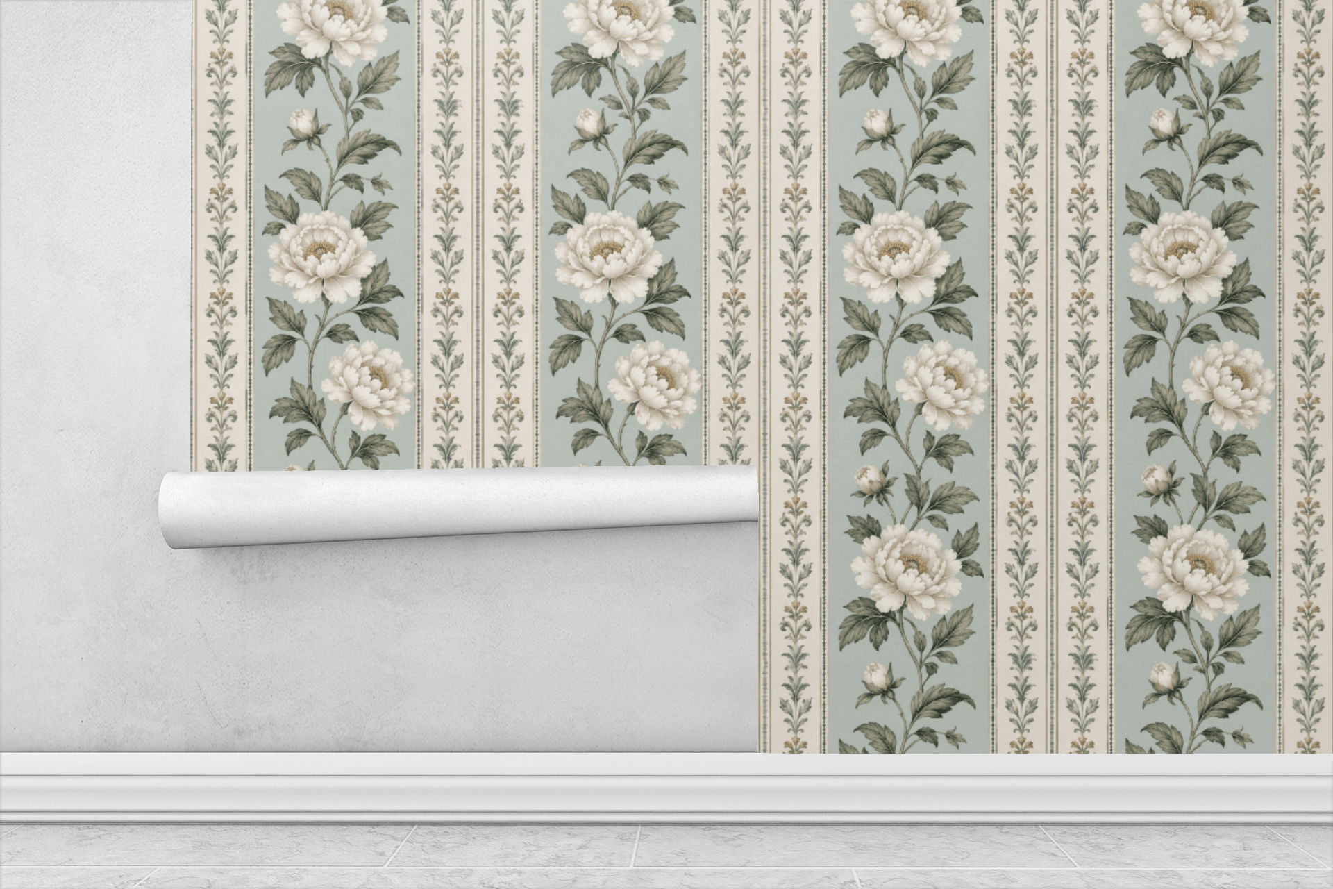Heritage Stripe Wallpaper Peel and Stick Wallpaper | Accent Haus