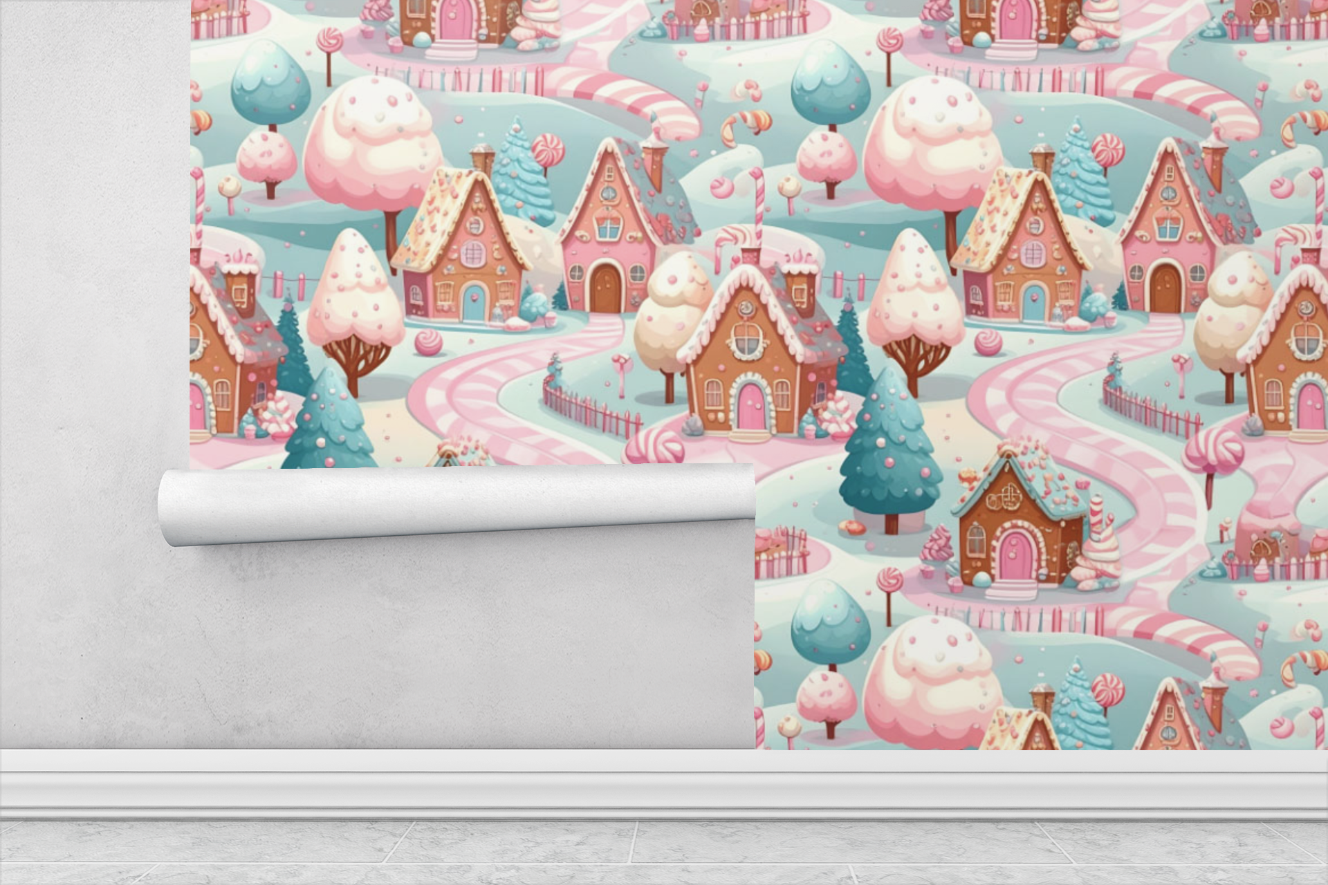 Cookie Kingdom Village Wallpaper