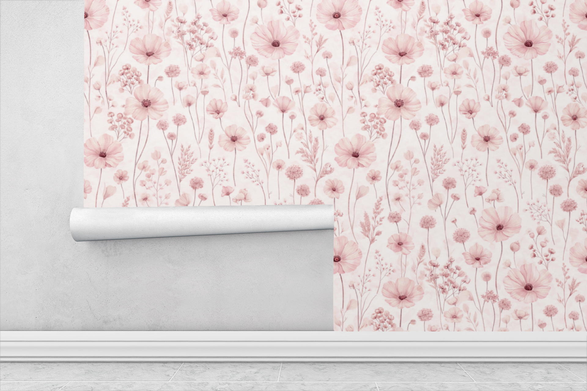 Roseveil Garden Wallpaper