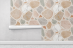 Painted Terrazzo Chips Wallpaper