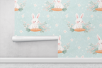Bunny Garden Wallpaper