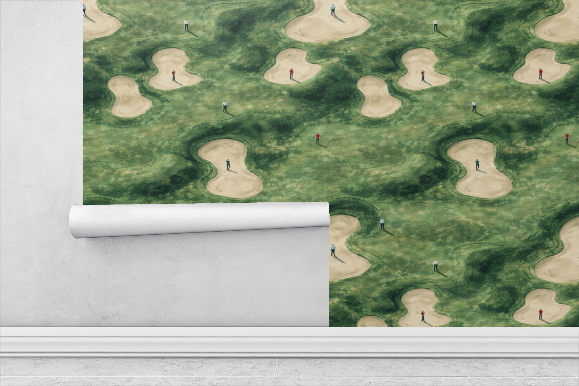 Quiet Fairways Wallpaper