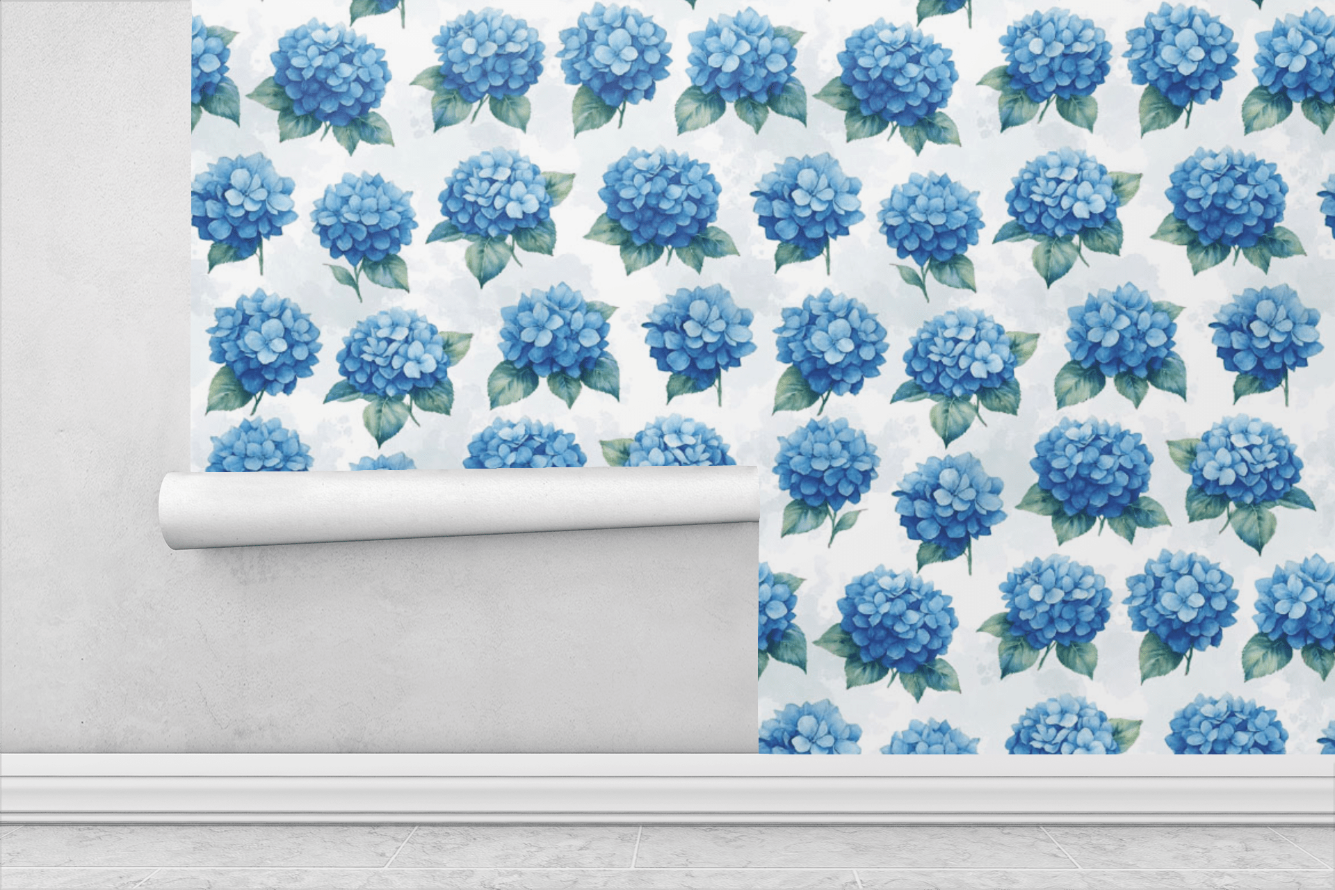 Ocean Petals Wallpaper Peel and Stick Wallpaper | Accent Haus